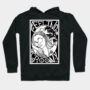 Feeling Groovy Mushroom Girl Hoodie